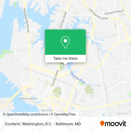 Zoofarm map