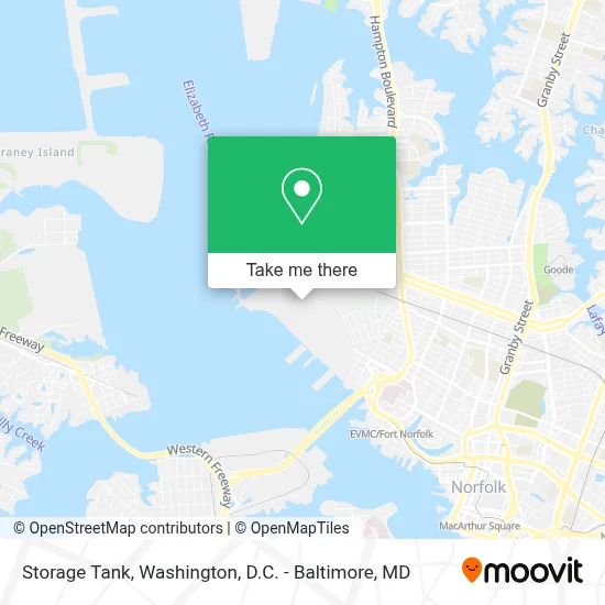 Storage Tank map