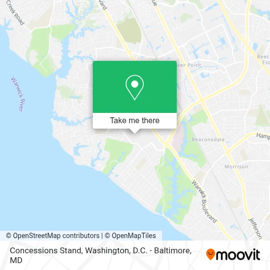 Concessions Stand map