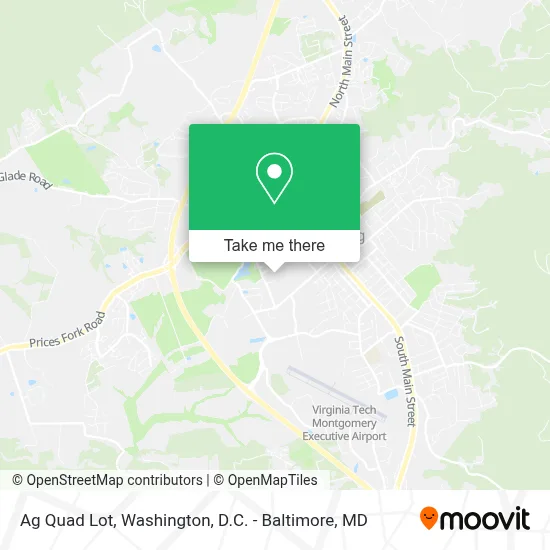 Ag Quad Lot map