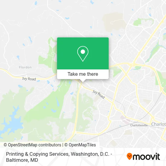 Printing & Copying Services map