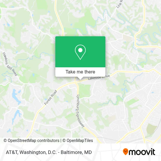 At&T map