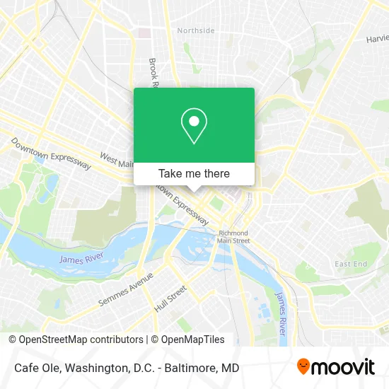 Cafe Ole map