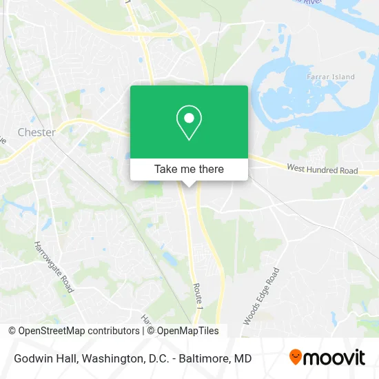 Godwin Hall map