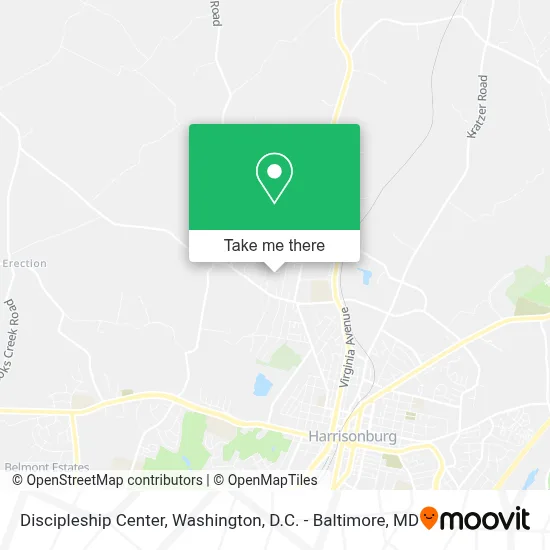 Discipleship Center map