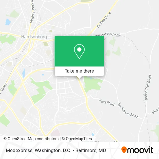 Medexpress map