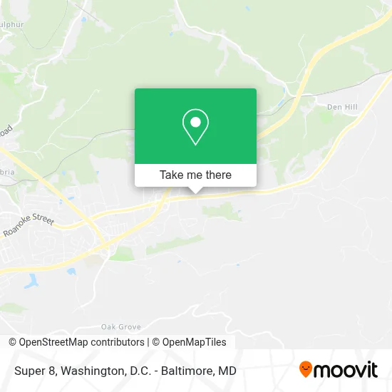 Super 8 map