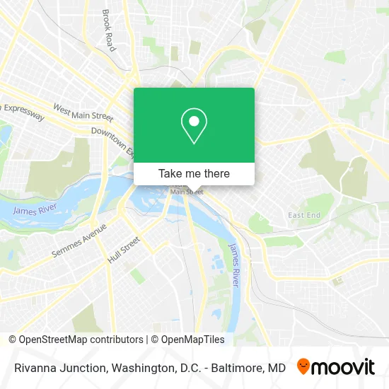 Rivanna Junction map