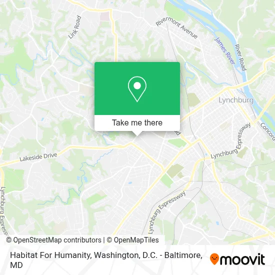 Habitat For Humanity map