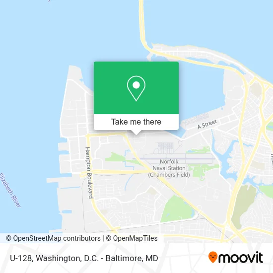 U-128 map