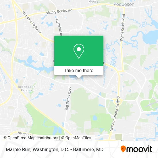 Marple Run map