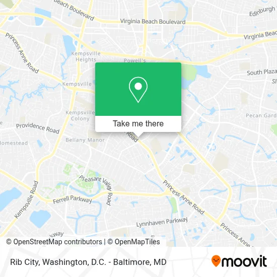 Rib City map