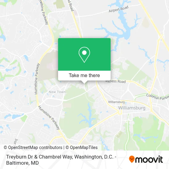 Treyburn Dr & Chambrel Way map