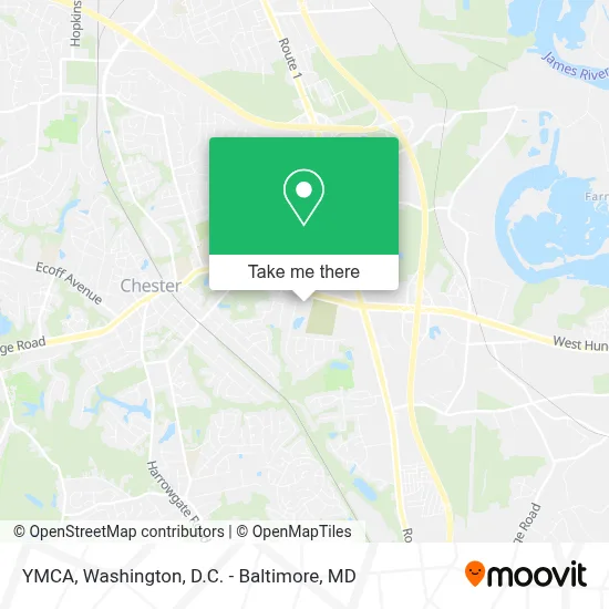 Ymca map