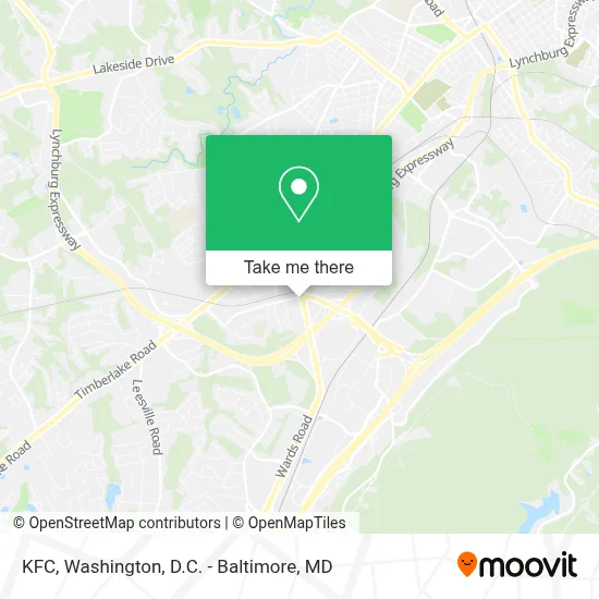 Kfc map