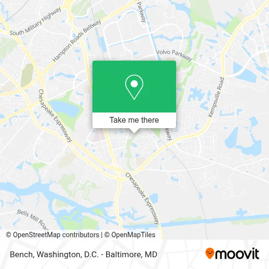 Bench map