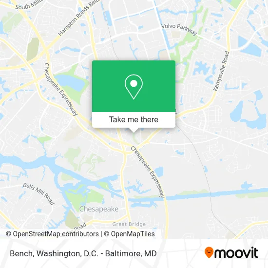 Bench map
