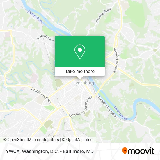 Ywca map
