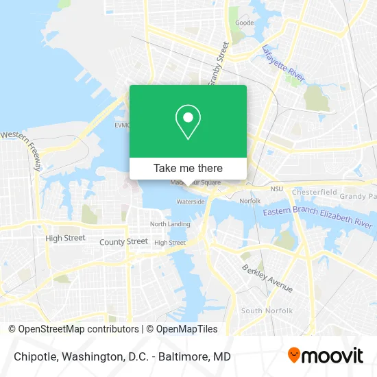 Chipotle map