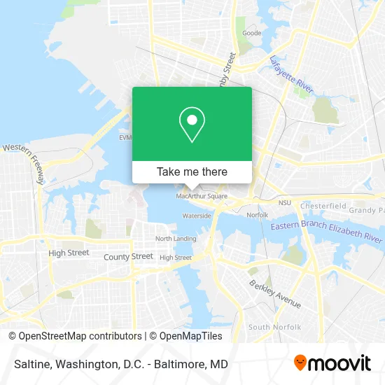 Saltine map