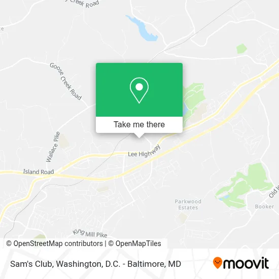 Sam's Club map