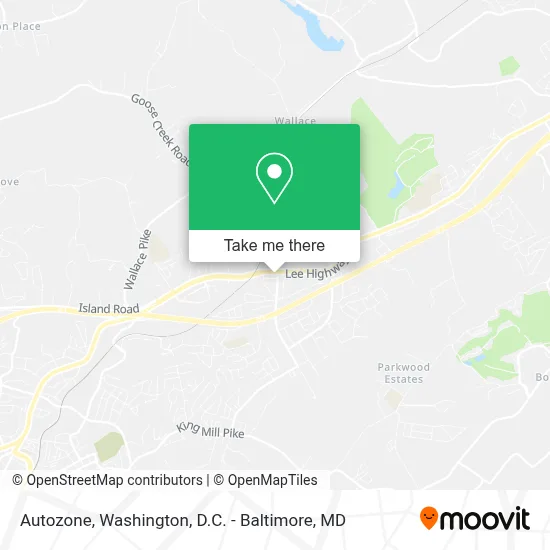 Autozone map