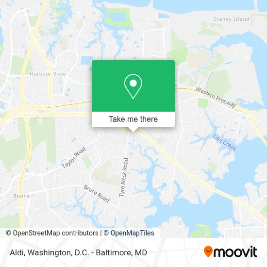Aldi map