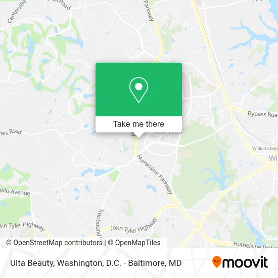 Ulta Beauty map