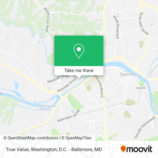 True Value map