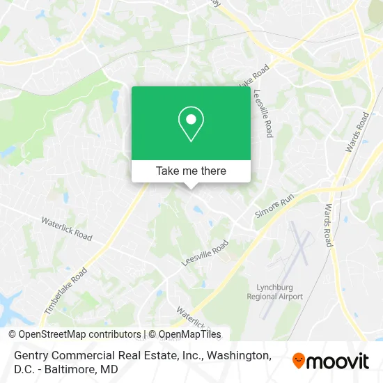Gentry Commercial Real Estate, Inc. map