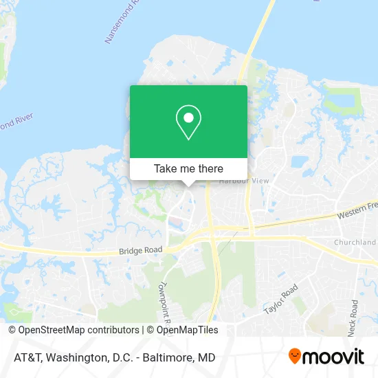 At&T map
