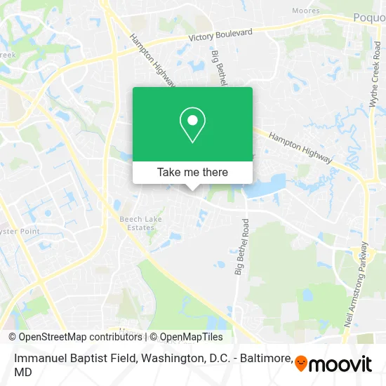 Immanuel Baptist Field map