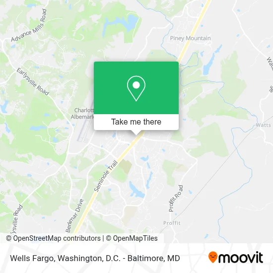 Wells Fargo map