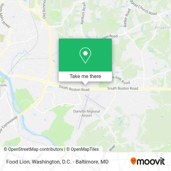 Food Lion map