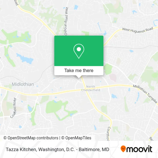 Tazza Kitchen map