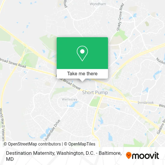 Destination Maternity map