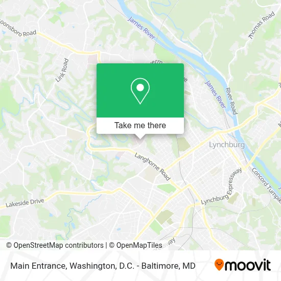 Main Entrance map