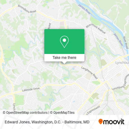 Edward Jones map