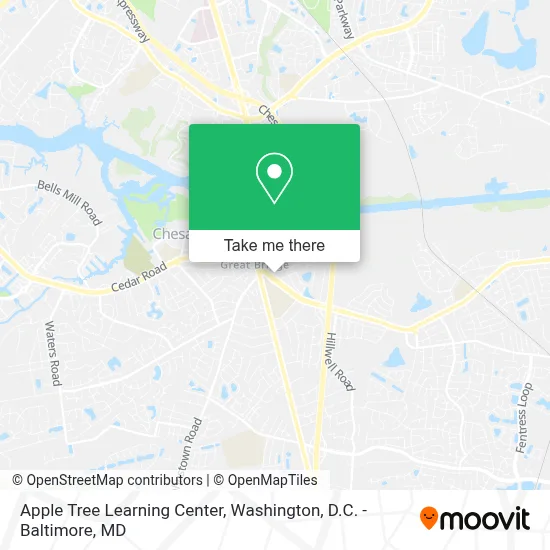 Apple Tree Learning Center map