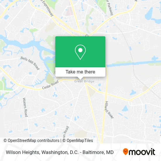 Wilson Heights map
