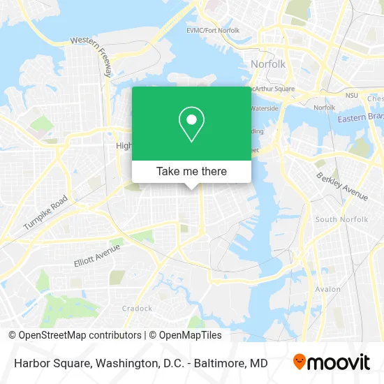 Harbor Square map