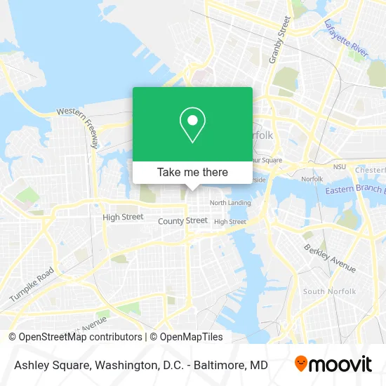 Ashley Square map
