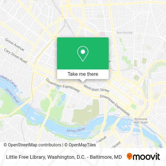 Little Free Library map