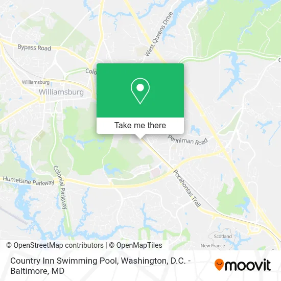 Country Inn Swimming Pool map