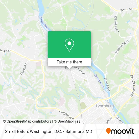 Small Batch map