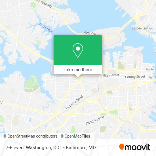 7-Eleven map