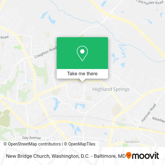 New Bridge Church map