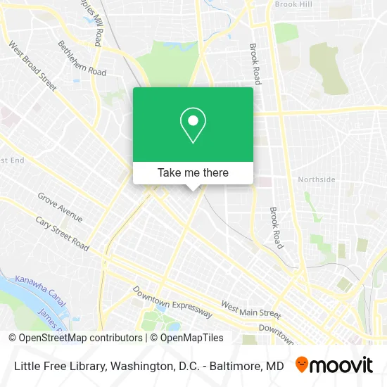 Little Free Library map