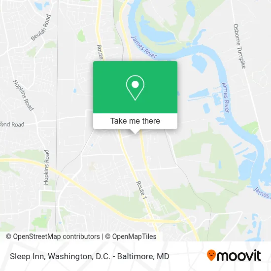 Sleep Inn map