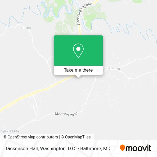 Dickenson Hall map